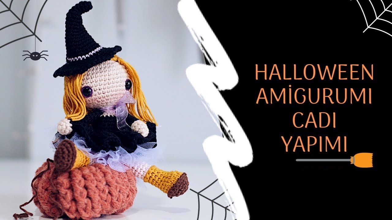 Amigurumi Halloween Cadı Yapımı