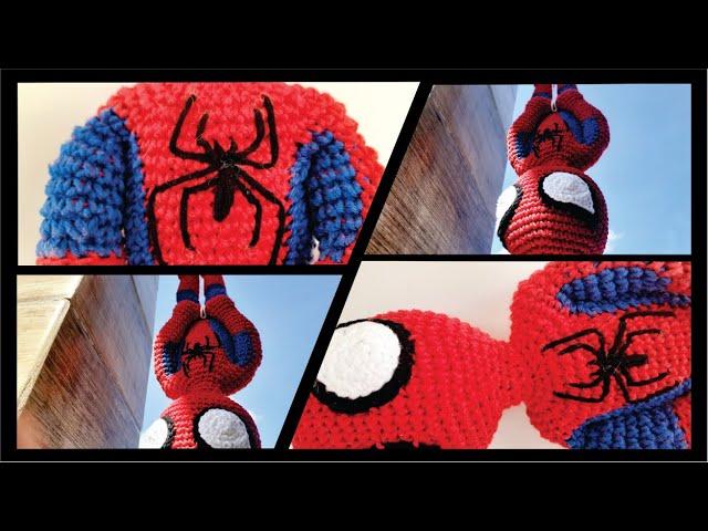 Amigurumi Organik Spiderman Tarifi Ve Yapılışı